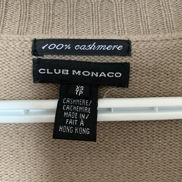 Club Monaco 100% Cashmere Sweater - Picture 2 of 3